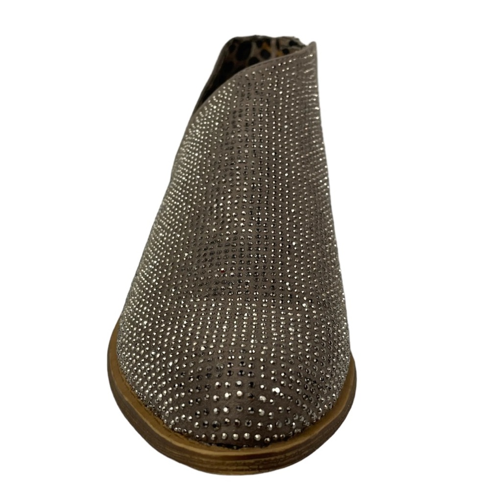 The Very G Crystal Bootie in Taupe